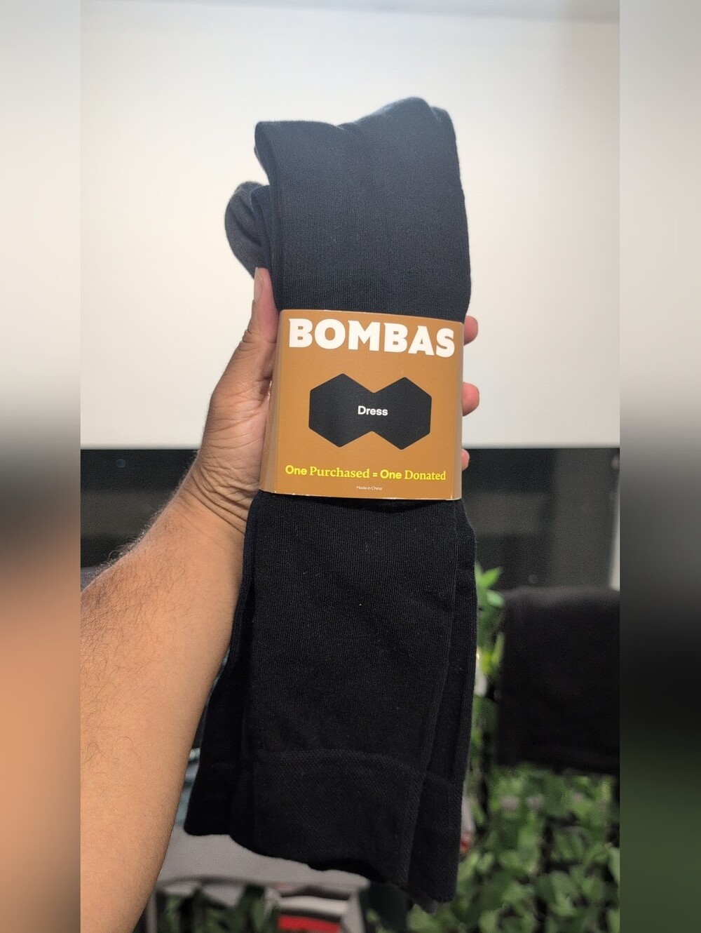 Bombas Men's Dress Socks - MultiColor Size L Women 11-13/ Mens 9.5-13